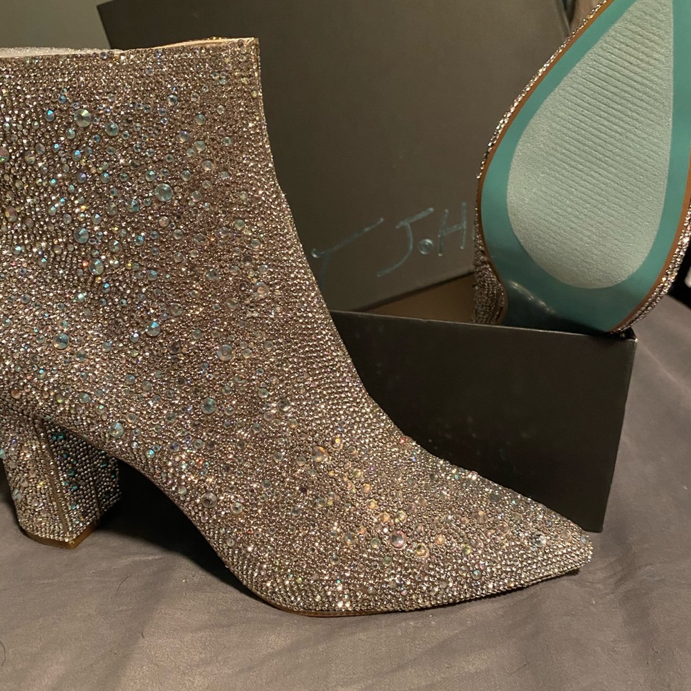 Betsey Johnson SB-Cady Rhinestone Boots